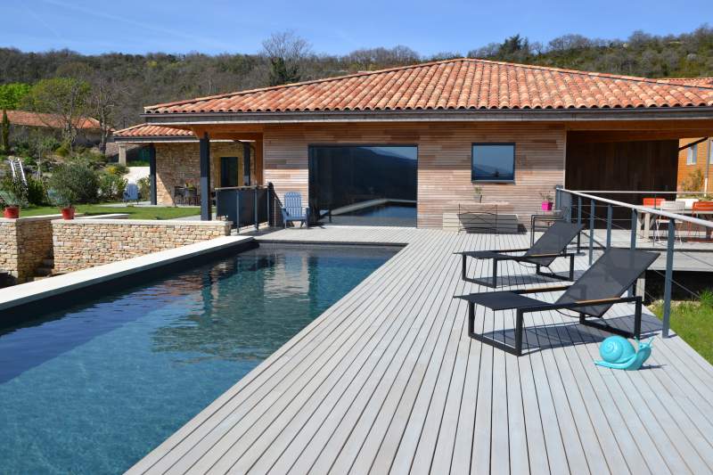 constructeur de maison bois contemporaine en Provence